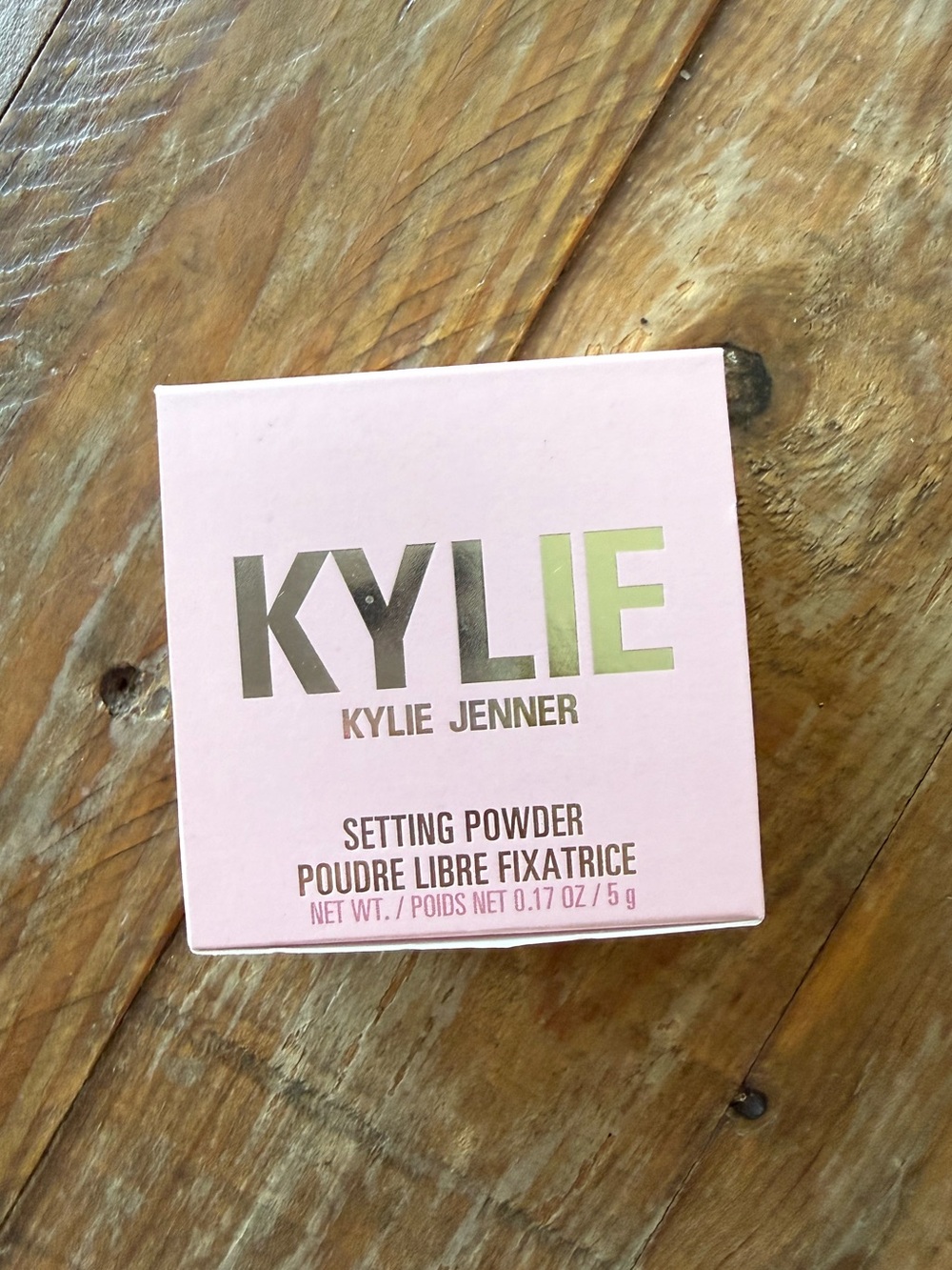 Kylie Cosmetics Pink Setting Powder Compact